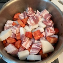 活力鍋で作る 大根が丸ごと一本入った豚汁 レシピ 作り方 By ゆずジャムおばさん 楽天レシピ 活力鍋で作る 大根が丸ごと一本入った豚汁 レシピ 作り方 By ゆずジャムおばさん 楽天レシピ